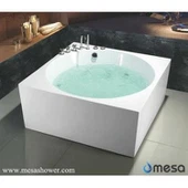 2017 Jaunā dizaina izstrādājuma stūra uzstādīšana Acrylic Whirlpool Hydro masāžas vanna ar 10 gadu garantiju