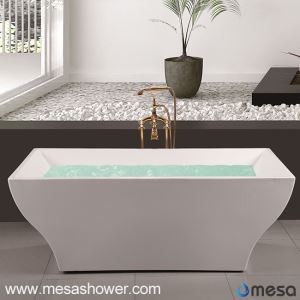 Eleganta dizaina japāņu spa burbuļvanna / vannas istaba pieaugušajiem