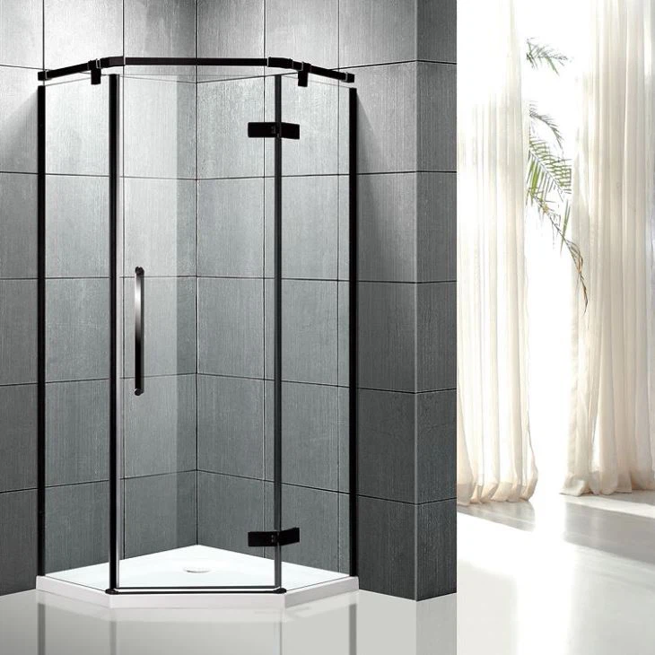 Dimanta formas Frameless viru vannasistabas dušas Enclosure